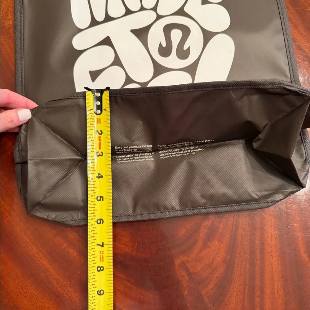 NEW Lululemon Made To Feel Large Reusable Tote Bag